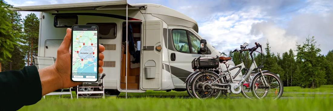 Application de géolocalisation GPS pour protéger un camping-car contre le vol