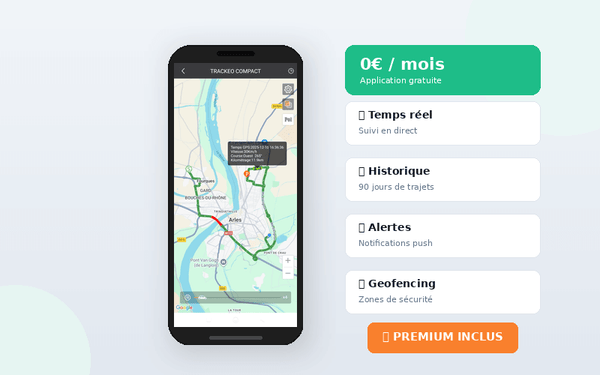 Une application 100% gratuite à vie
