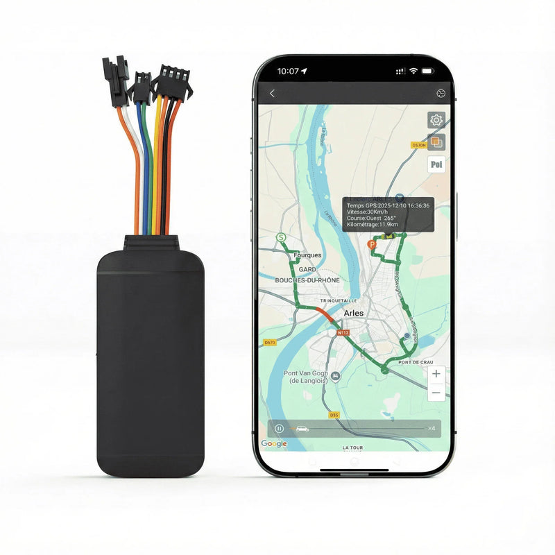 Trackeo PRO : Le Best-Seller — Traceur GPS Filaire Sans Abonnement