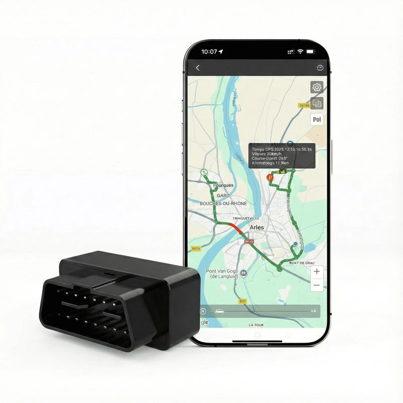 Trackeo OBD : Le Facile — Traceur GPS Plug & Play Sans Abonnement