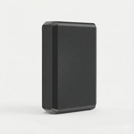 Traceur GPS portable compact noir - design discret format poche sans abonnement
