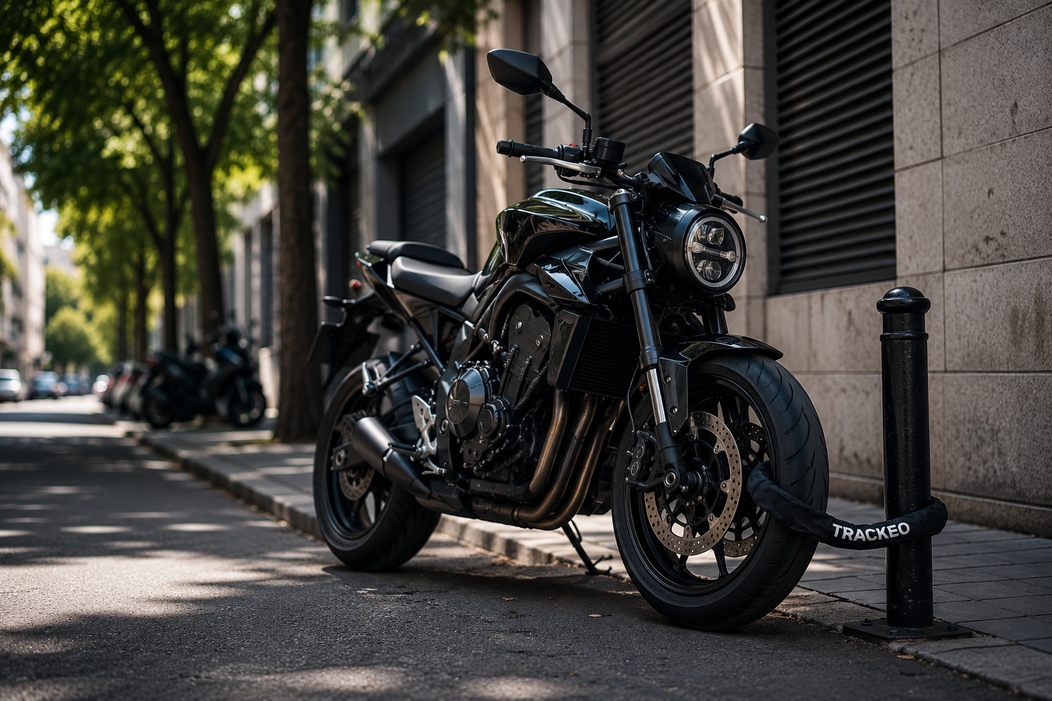Traceur GPS pour moto, scooter et vélo électrique