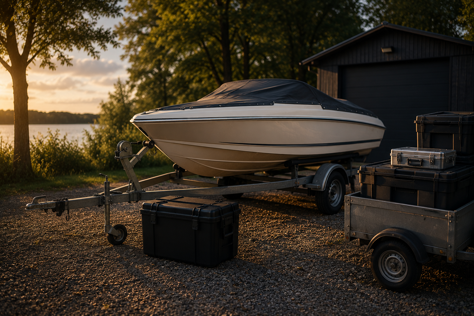 Traceur GPS longue autonomie pour remorque, bateau et matériel